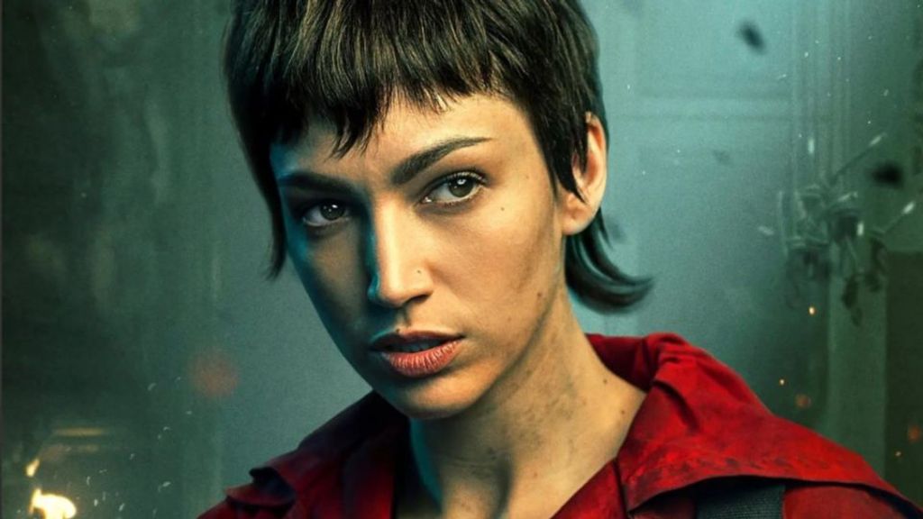 Ursula Corberó en 'La casa de papel'.