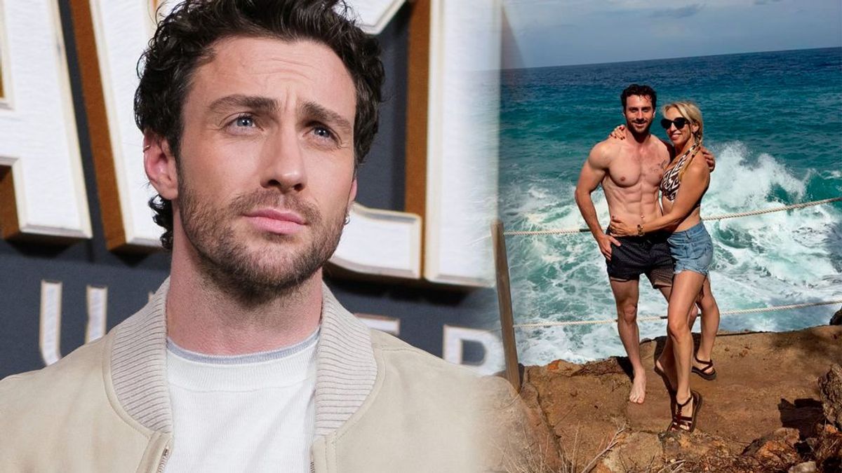 Aaron Taylor-Johnson y su mujer, Sam