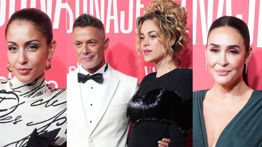 Asistentes a la gala homenaje a Alejandro Sanz de Vanity Fair