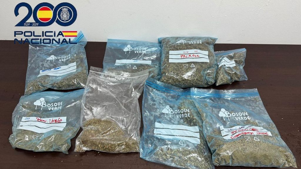 Droga incautada en la operación