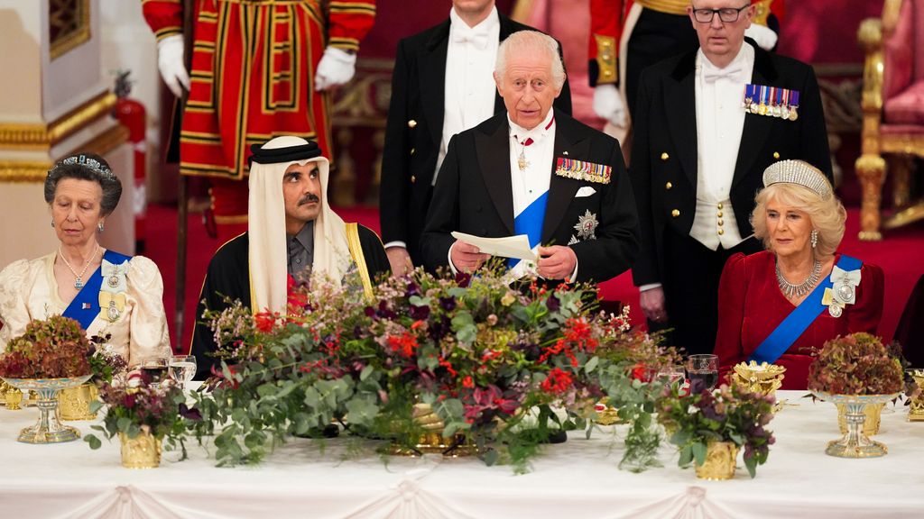 El banquete en el Palacio de Buckingham