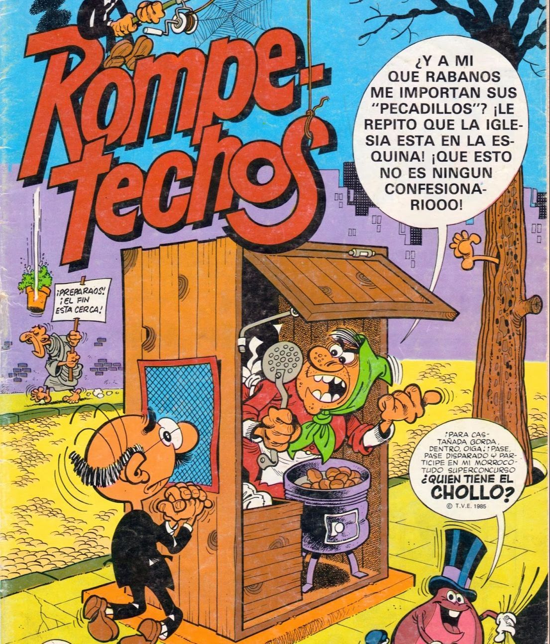 Las castañeras en Rompetechos