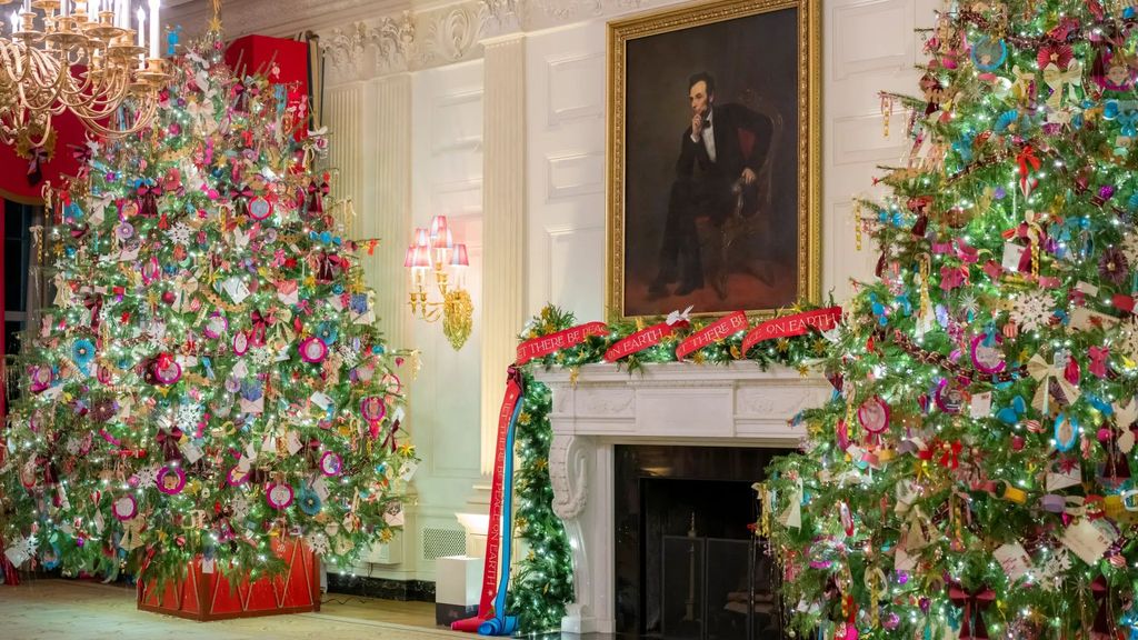 Navidad en la Casa Blanca: State Dining Room - Comedor de Estado