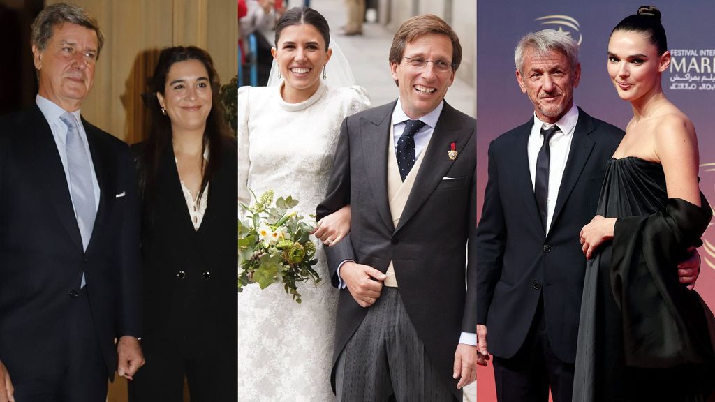 Parejas que tienen una gran diferencia de edad.