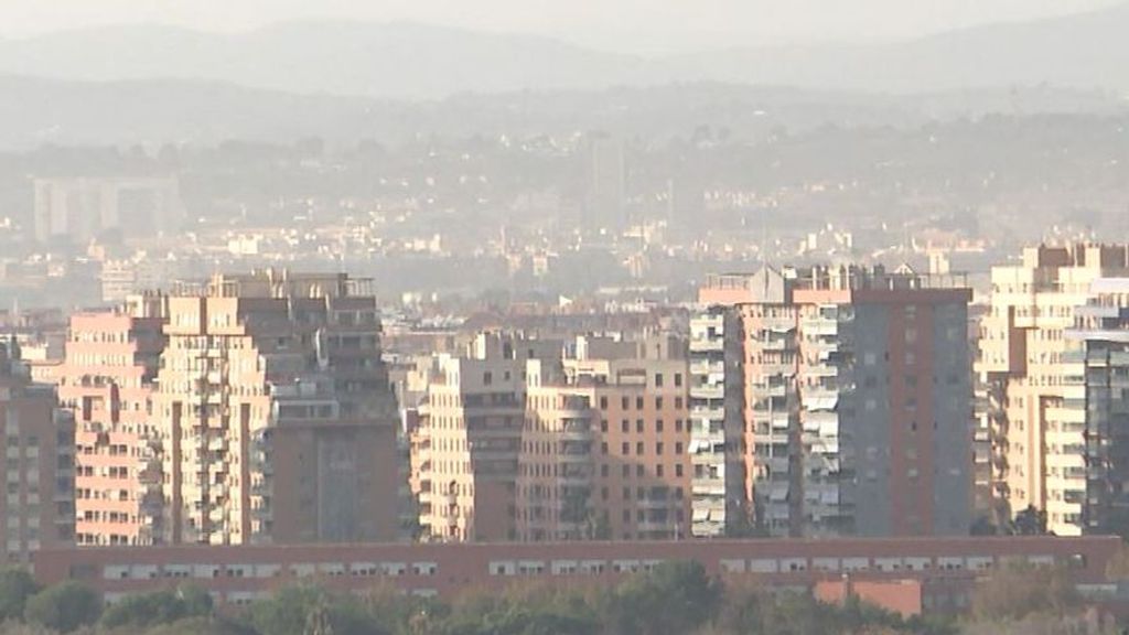 Polvo en suspensión este martes en Valencia