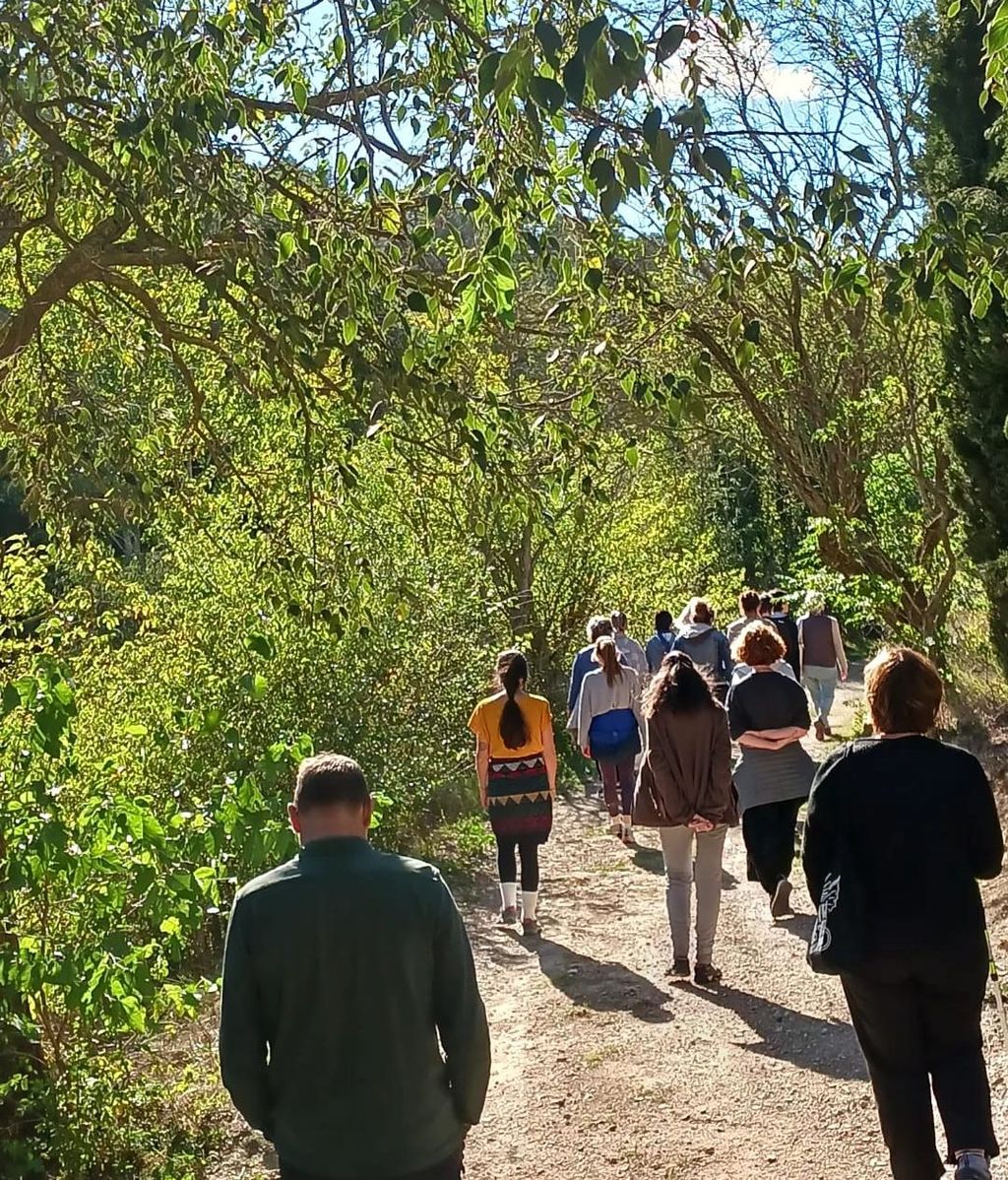 Retiro de meditación caminando organizado por Mindfulness Vivendi