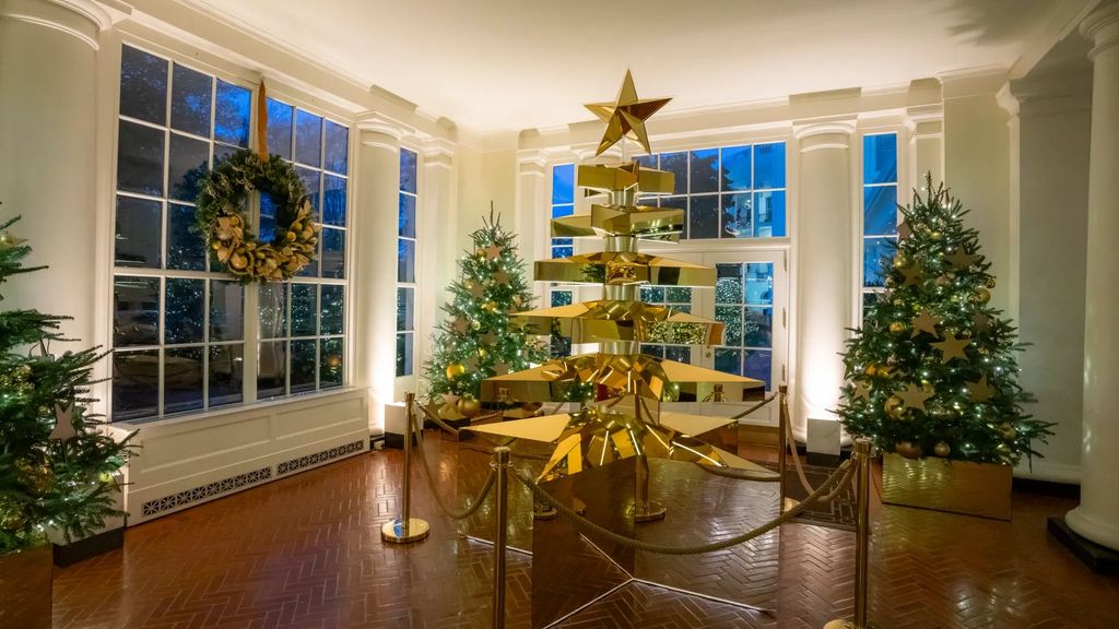 Navidad en la Casa Blanca: The Gold Star Tree - El Árbol de la Estrella Dorada