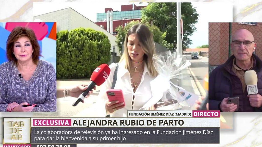 ¡Alejandra Rubio ya está de parto!