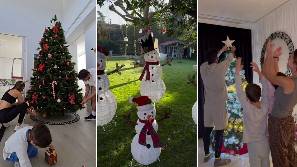 Así decoran sus casas de Navidad los famosos de Telecinco