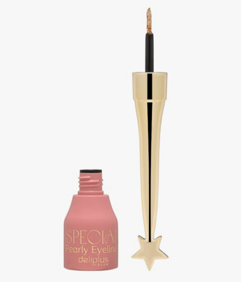 Delineador en color oro rosa
