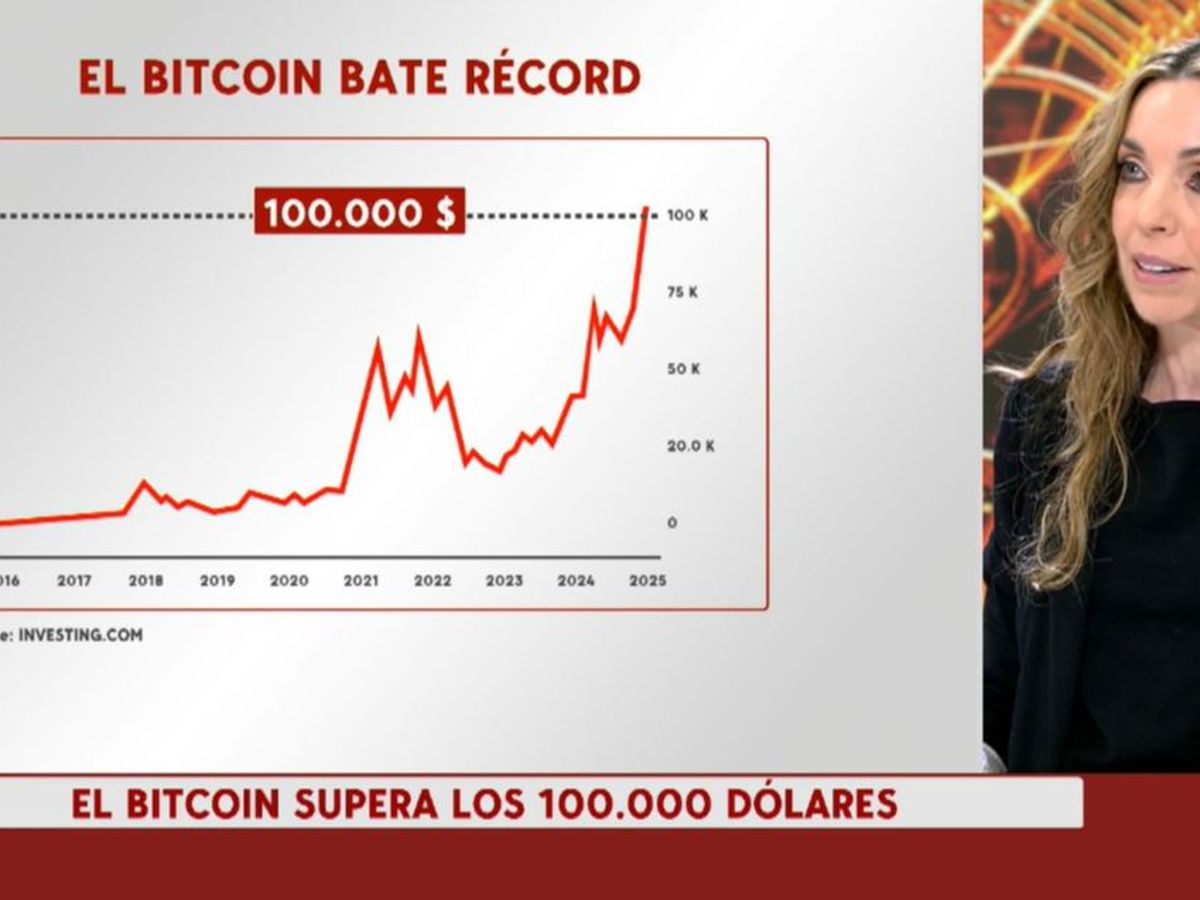 El bitcoin hace historia y supera los 100.000 dólares
