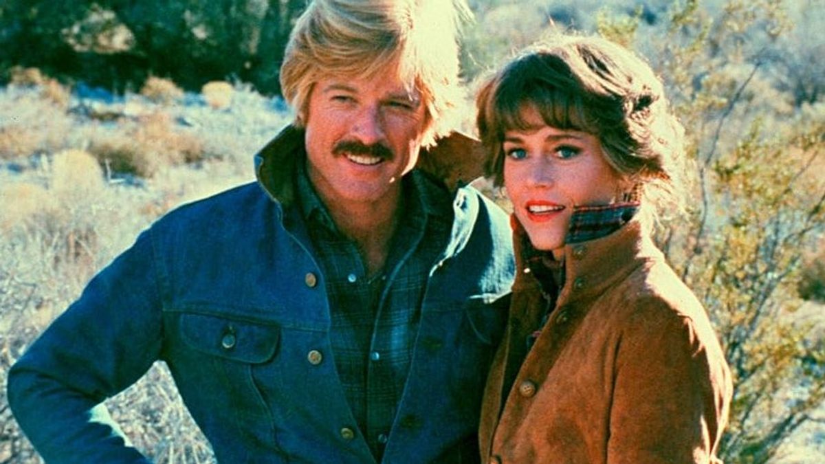 Jane Fonda y Robert Redford en 'El jinete eléctrico'