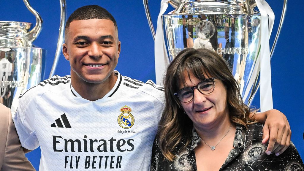 Mbappé y su madre, Fayza