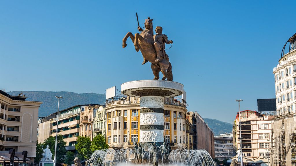 Skopie es la capital de Macedonia del Norte