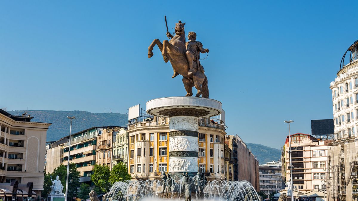 Skopie es la capital de Macedonia del Norte