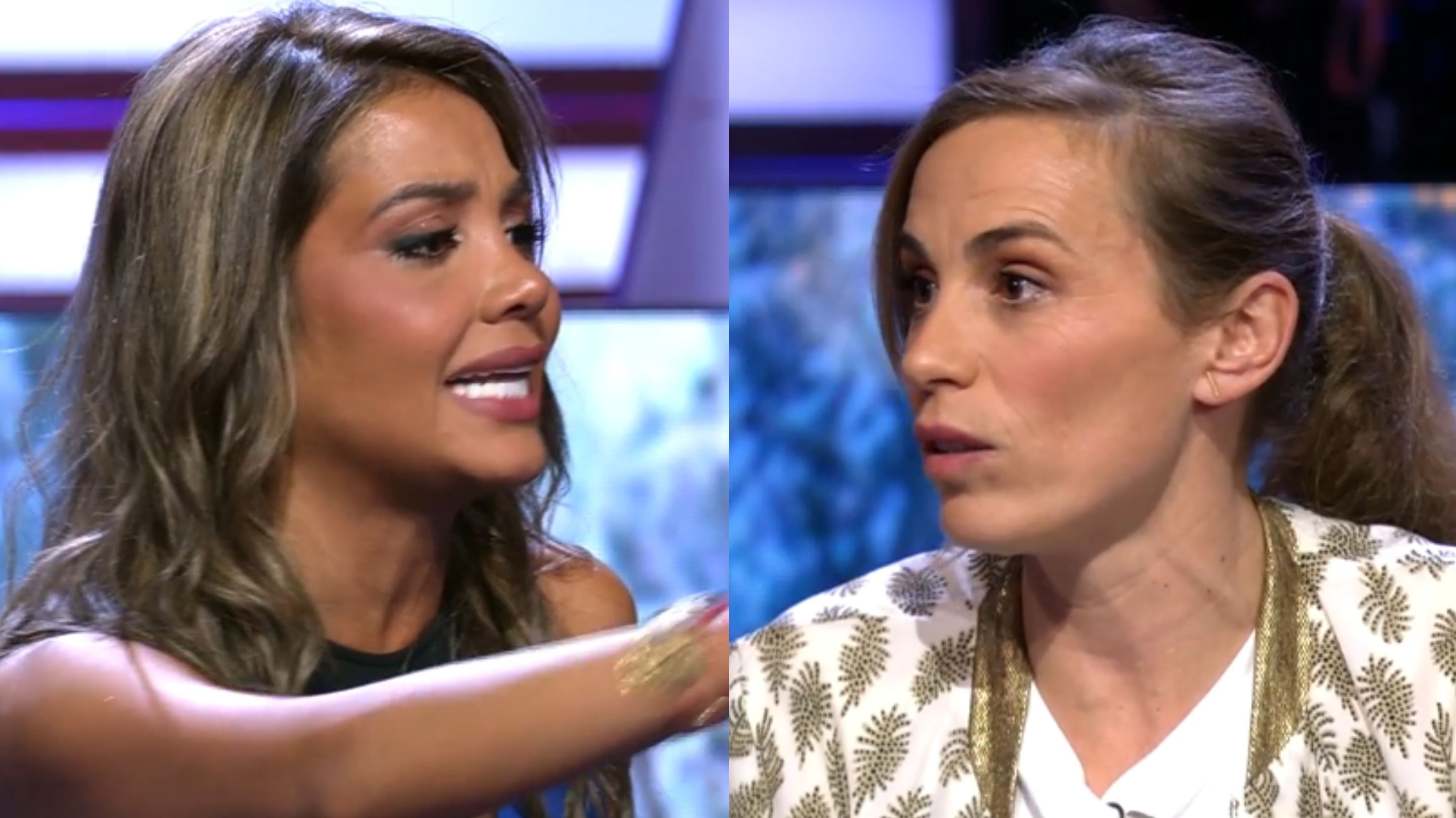 Duro cara a cara entre Isa, hermana y defensora de Óscar, y Daniela: "¡No deberías estar aquí sentada!"