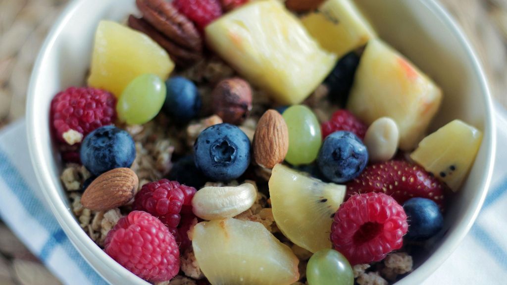 El yogur con fruta es una elección muy saludable