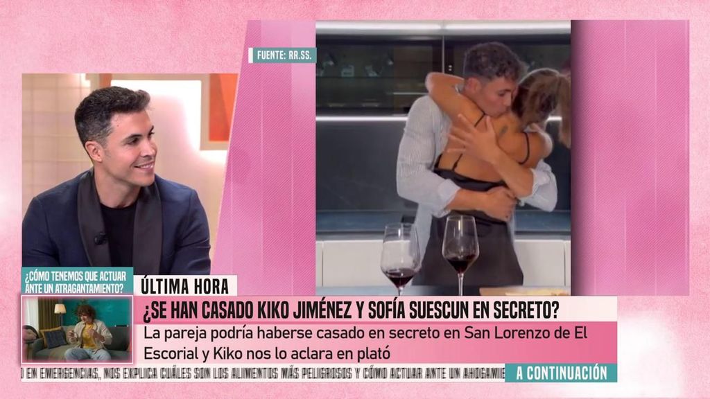 Kiko Jiménez confiesa cuáles son sus planes de boda con Sofía Suescun