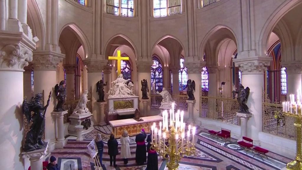 La restauración de la catedral de Notre Dame recupera el templo tal y como fue creado hace 600 años en París