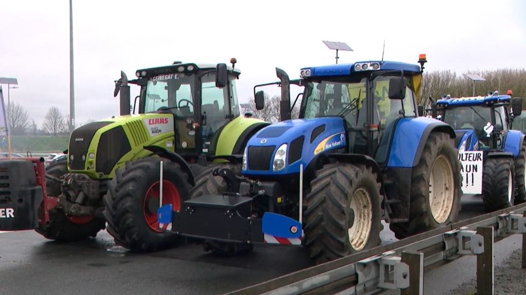 Protestas de agricultores contra el acuerdo de la Unión Europea con Mercosur