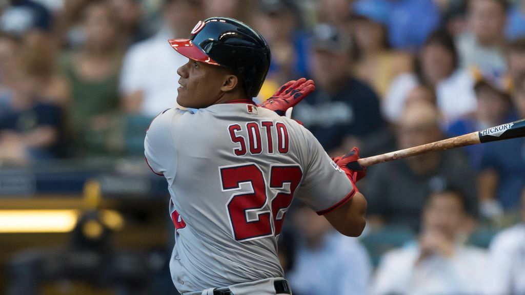 El jugador dominicano de béisbol, Juan Soto, en una imagen de archivo