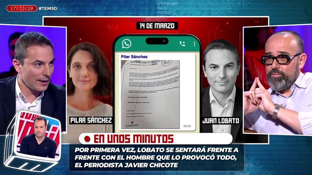 Juan Lobato responde sobre cómo le llegaron los mensajes sobre el novio de Ayuso