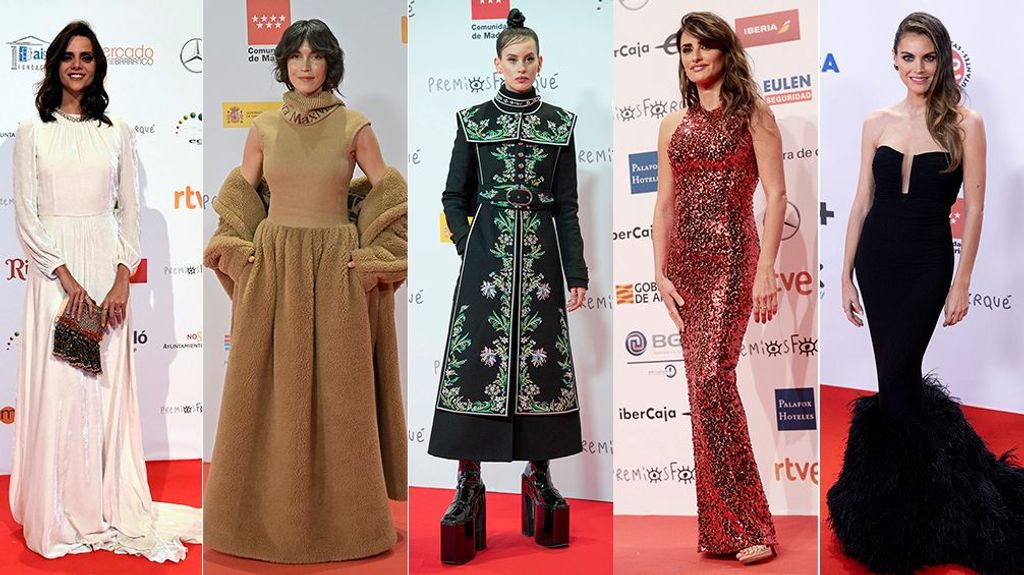 Los 20 looks más impactantes de las alfombras rojas de los Premios Forqué