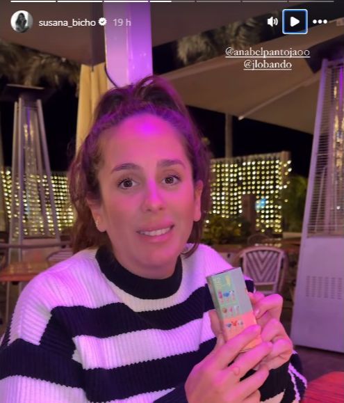 Una historia compartida por Susana Molina en su visita a Anabel en Canarias