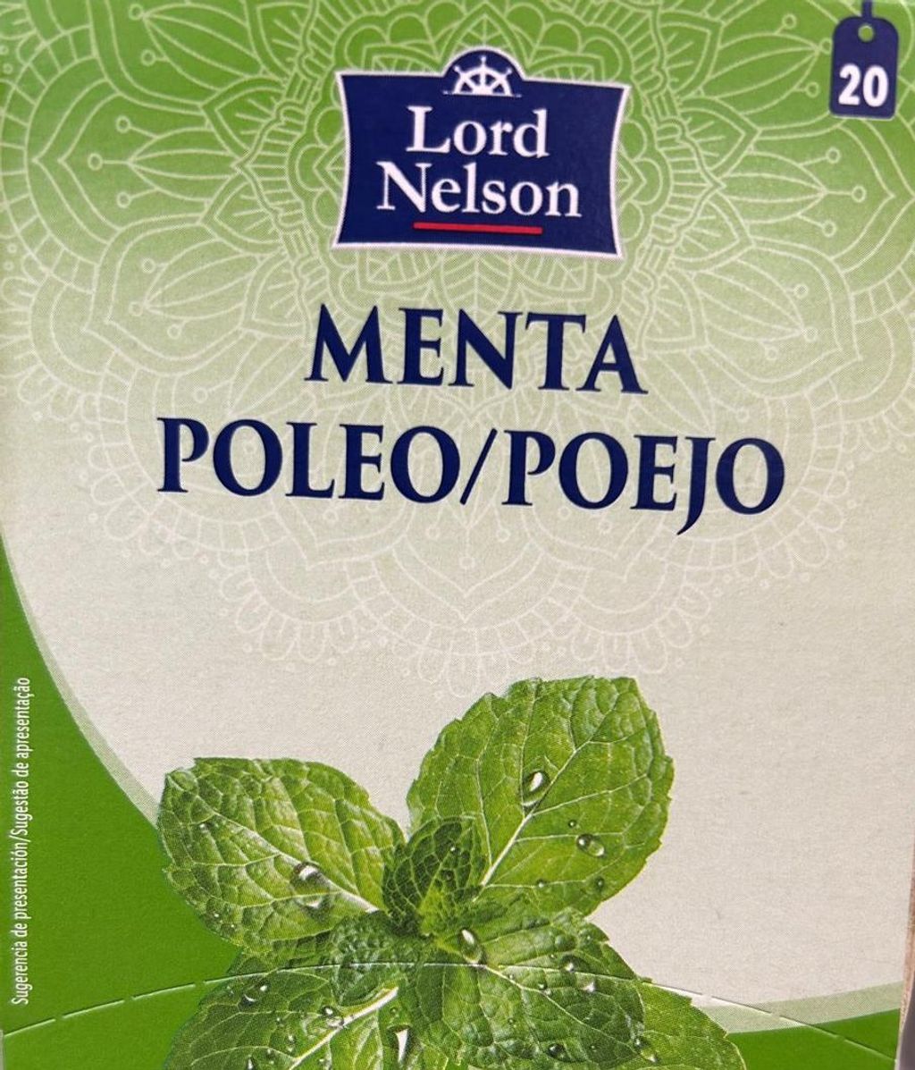 Infusión menta poleo