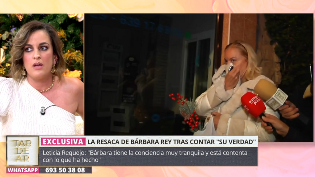 Leticia Requejo: "Bárbara Rey tiene la conciencia muy tranquila"