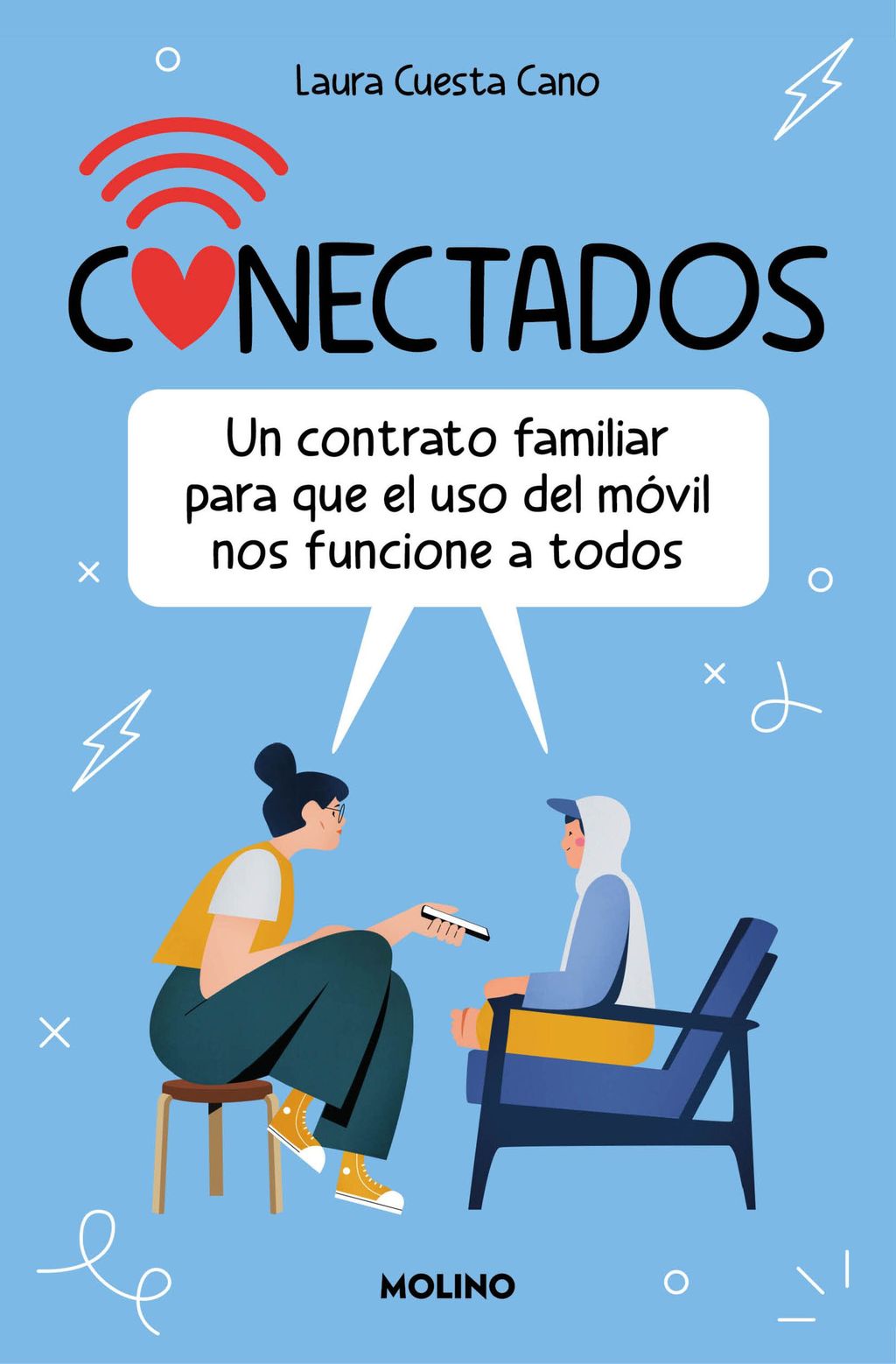 Portada de 'Conectados. Un contrato familiar para que el uso del móvil nos funcione a todos'