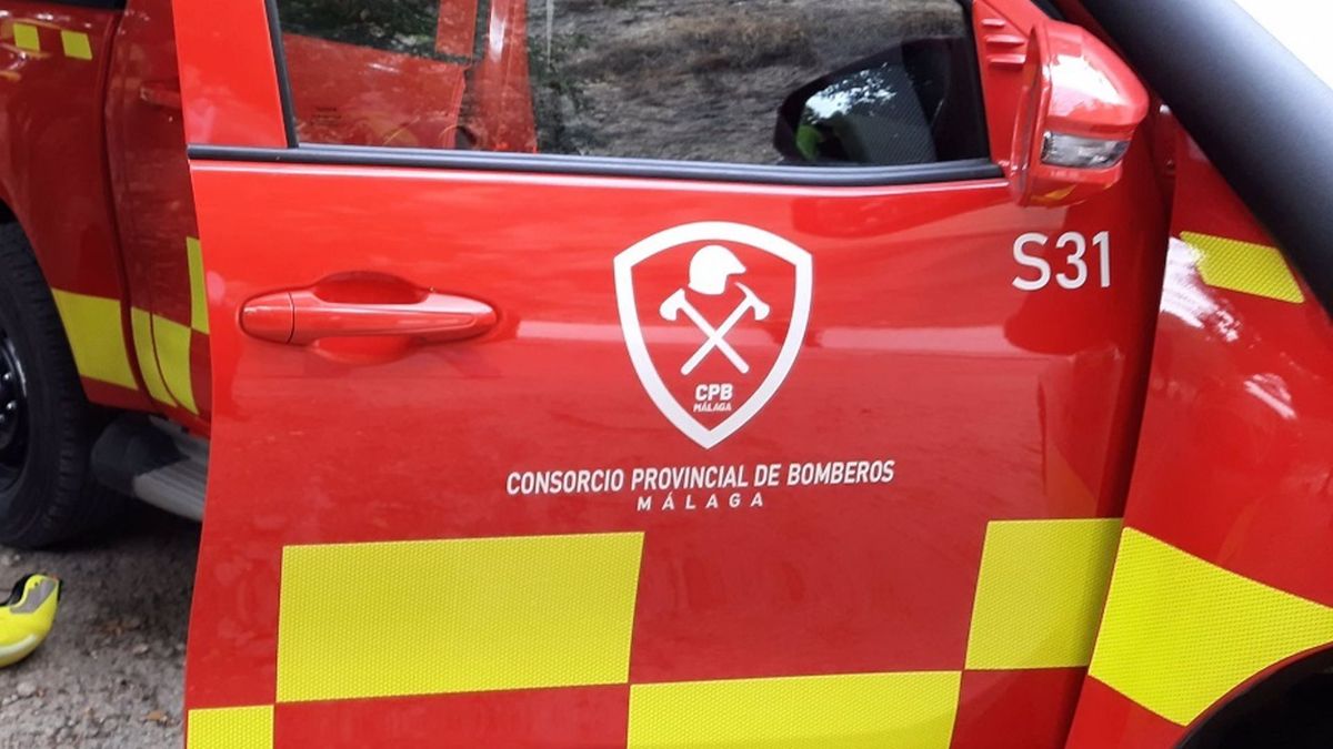 Vehículo del Consorcio Provincial de Bomberos de Málaga