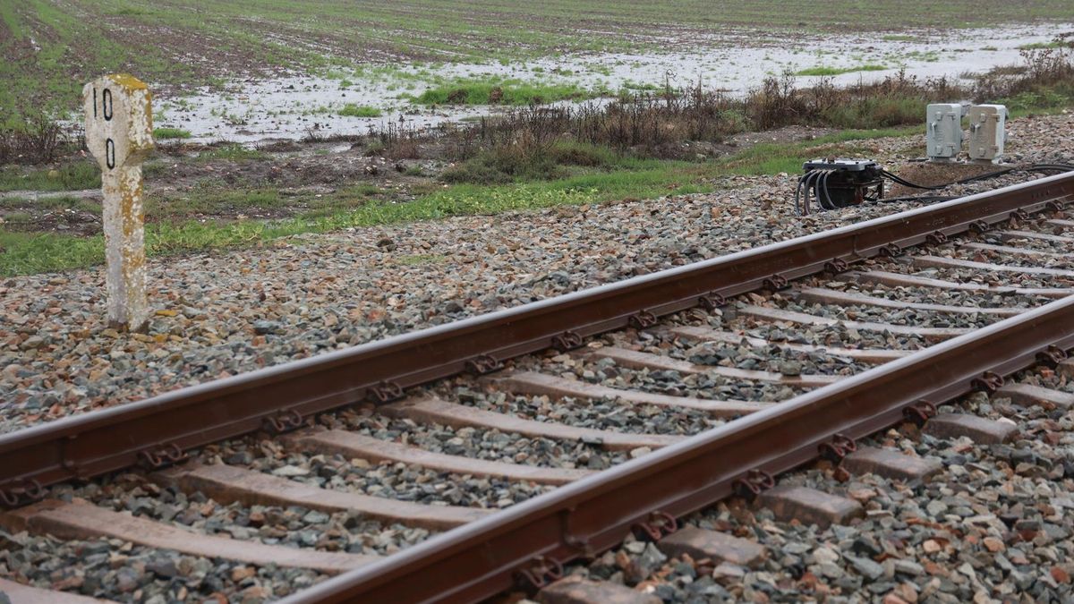 Vías del tren en una imagen de archivo