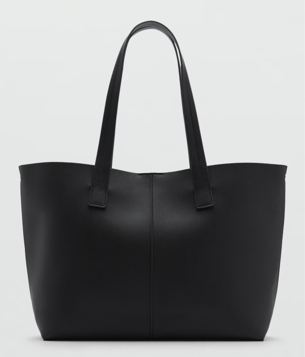 Bolso shopper negro