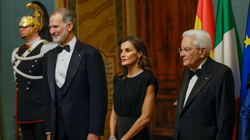 Felipe VI y Letizia en Italia