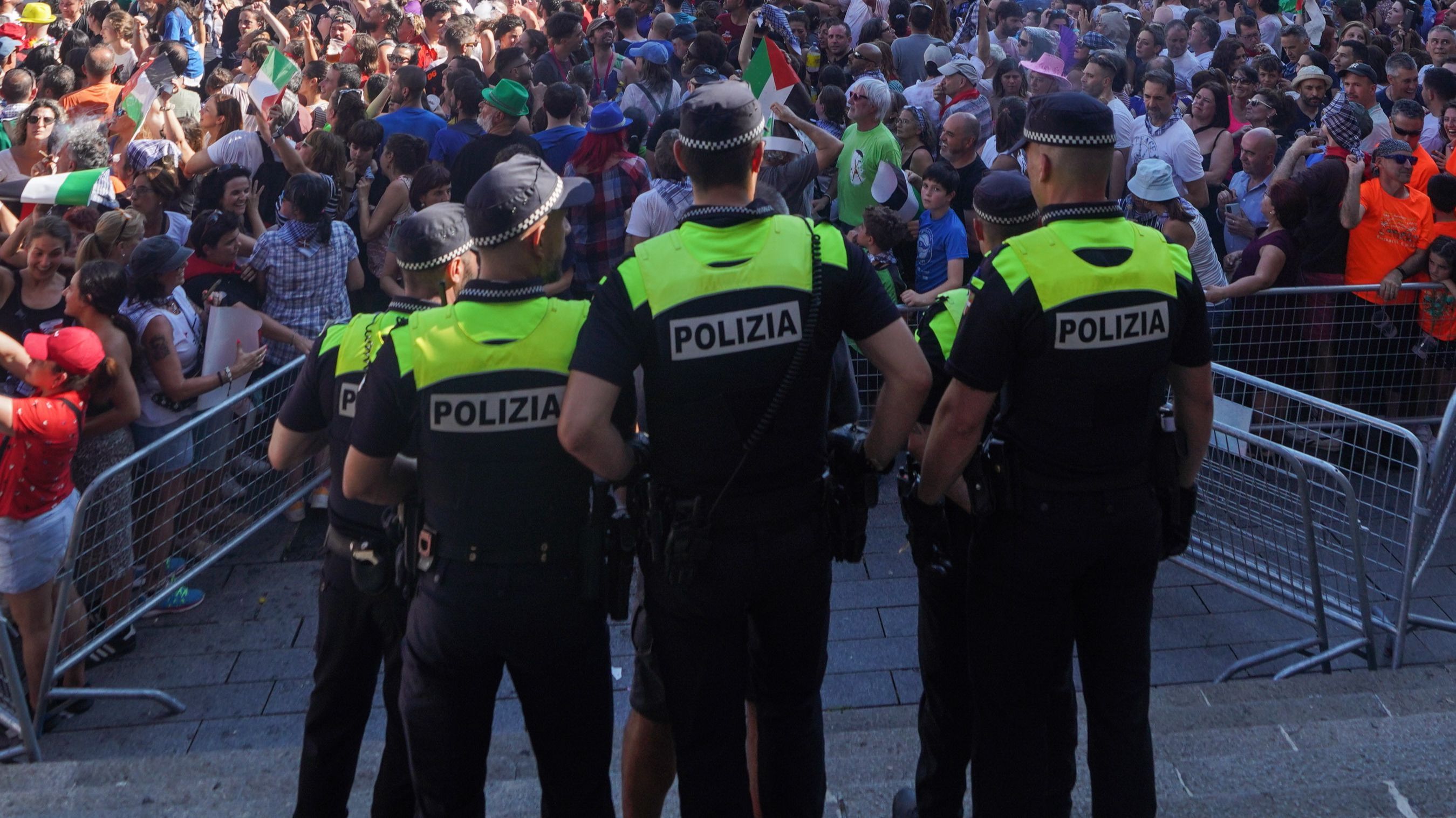 Agentes de la Policía Local de Vitoria