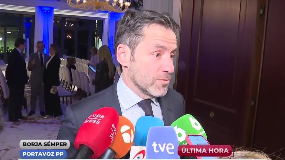 Borja Sémper, portavoz del PP,