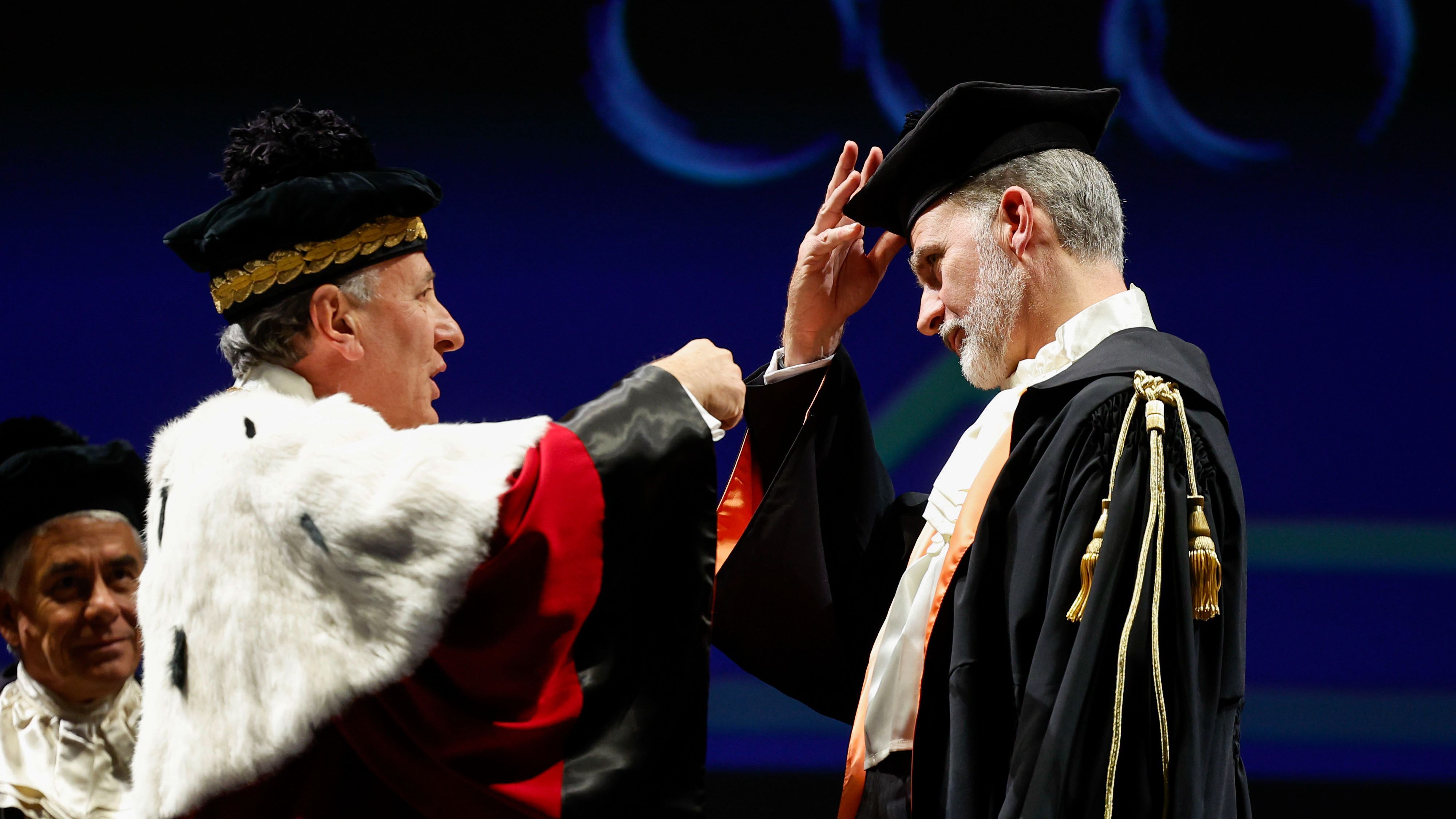 El rey Felipe, Doctor Honoris Causa por la Universidad Federico II de Nápoles