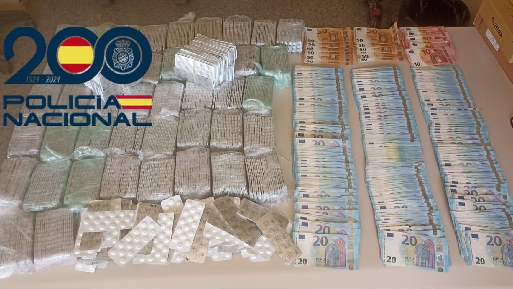 Imagen de los efectos intervenidos en la operación