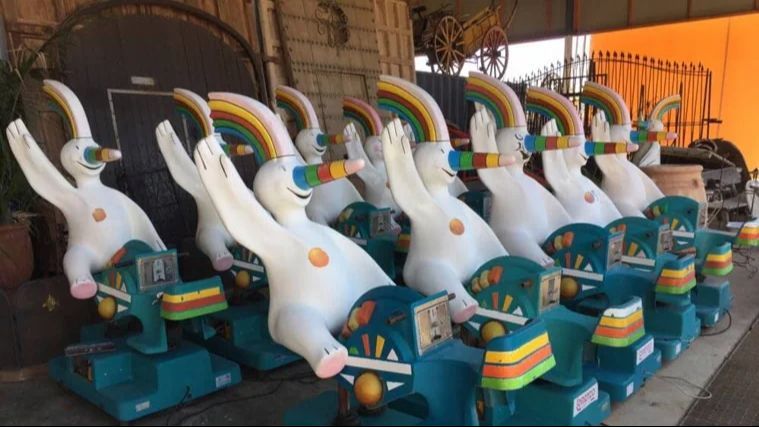 Los balancines de Curro han sobrevivido al paso del tiempo