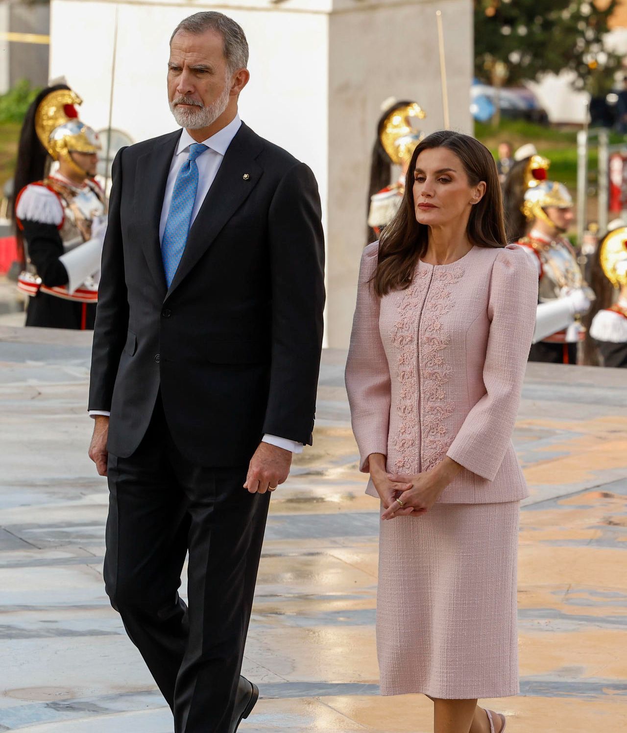 Los reyes en Italia.