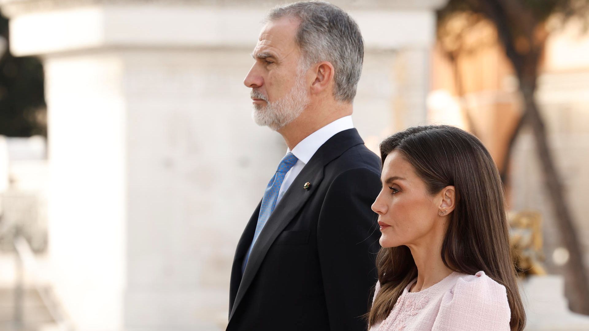 Los reyes Felipe y Letizia en Italia.