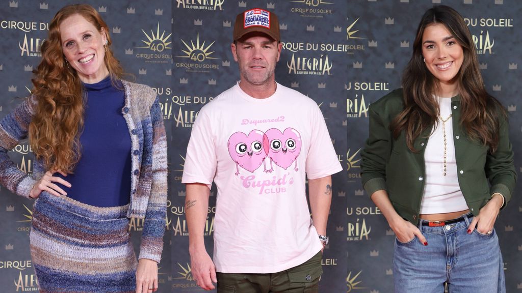 María Castro, Fonsi Nieto y Anna Padilla, en un montaje fotográfico