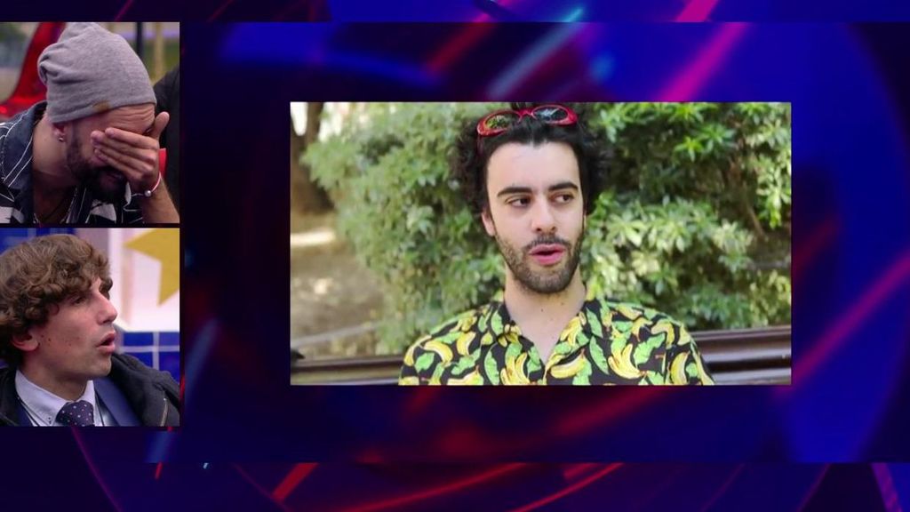 La graciosa reacción de Óscar ante el vídeo del casting de Ruvens