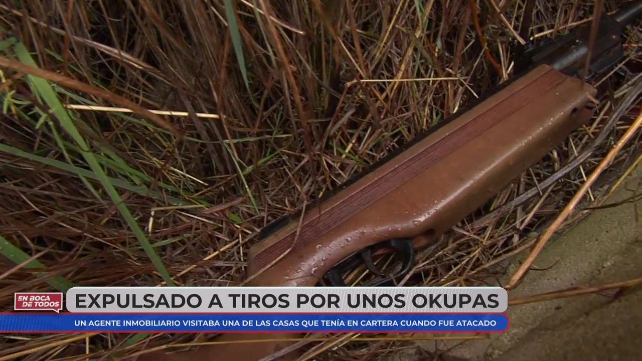 ¡Sorprendente hallazgo! Encontramos el arma con el que se habría disparado a un agente inmobiliario ¡Sorprendente hallazgo! Encontramos el arma con el que se habría disparado a un agente inmobiliario