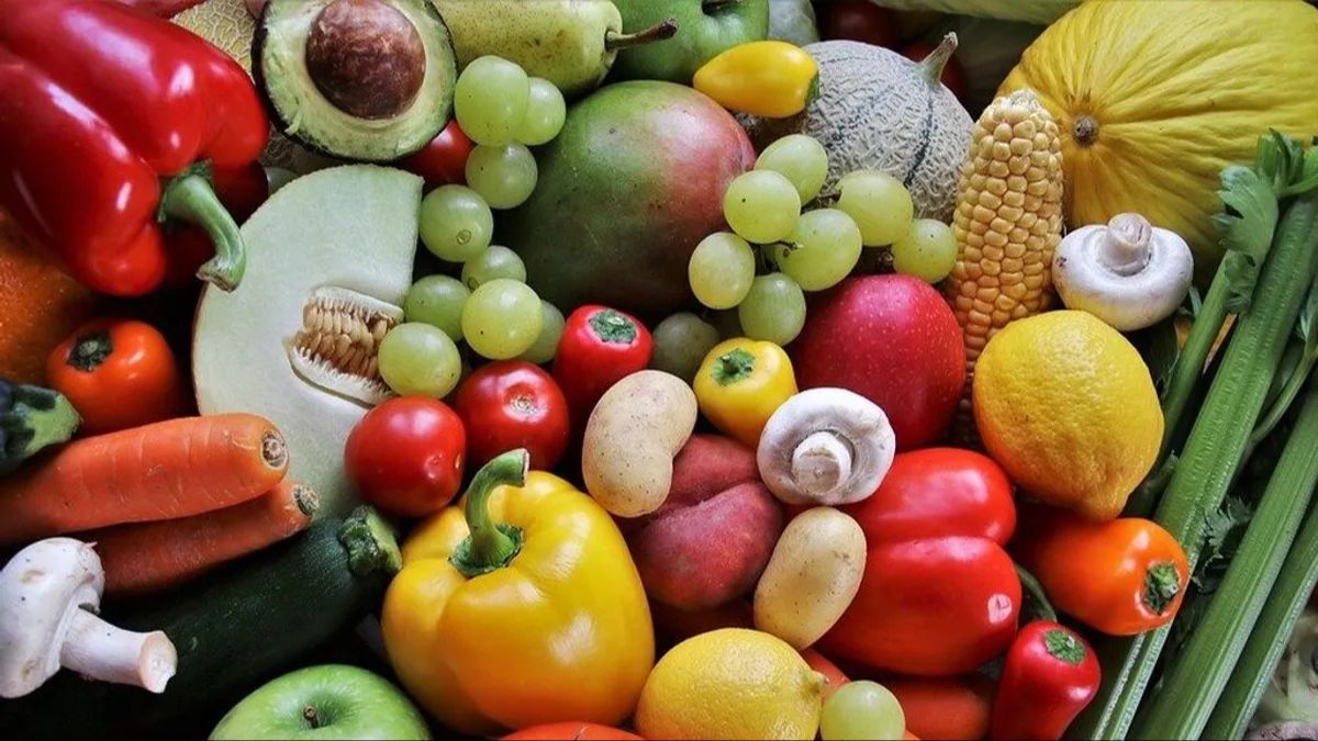 Surtido de frutas y verduras