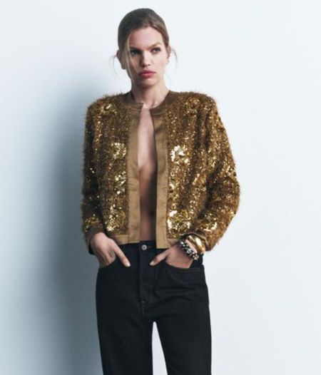 Chaqueta joya, de Zara