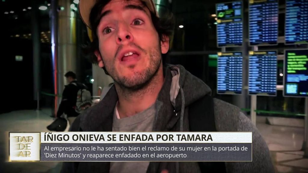 El brutal enfado de Iñigo Onieva al ser preguntado por su presunta crisis con Tamara Falcó