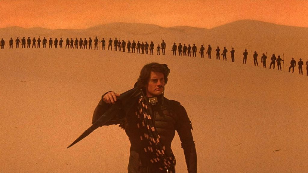 Kyle Machlachlan dio vida a Paul Atreides, y se convirtió en un colaborador habitual en la filmografía de David Lynch.