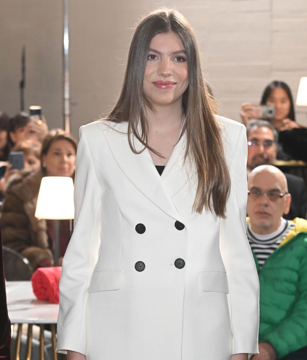 La infanta Sofía en el concurso fotográfico.